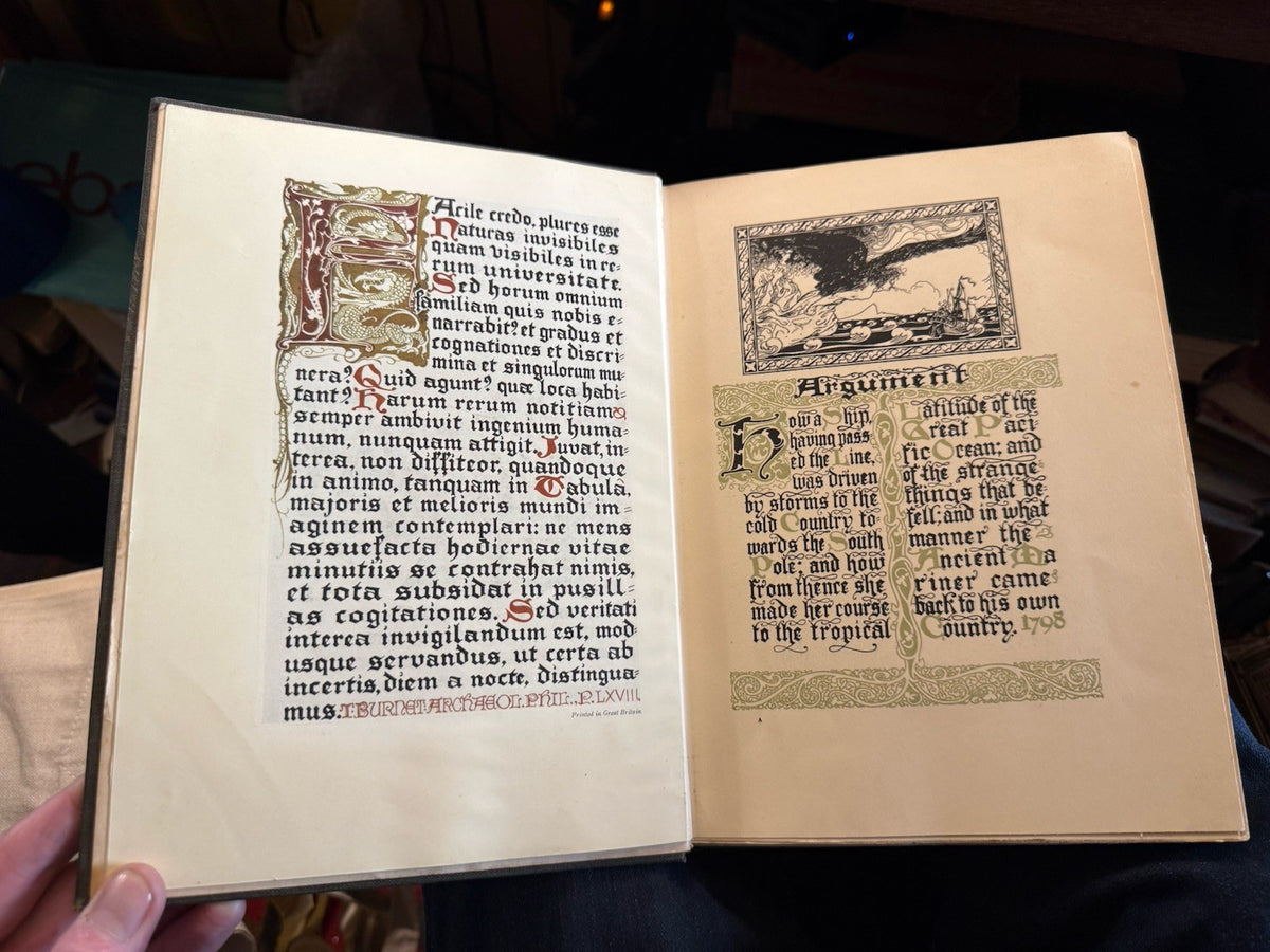 The Rime of the Ancient Mariner : Coleridge : 20 Mounted Plates by Willy Pogany
