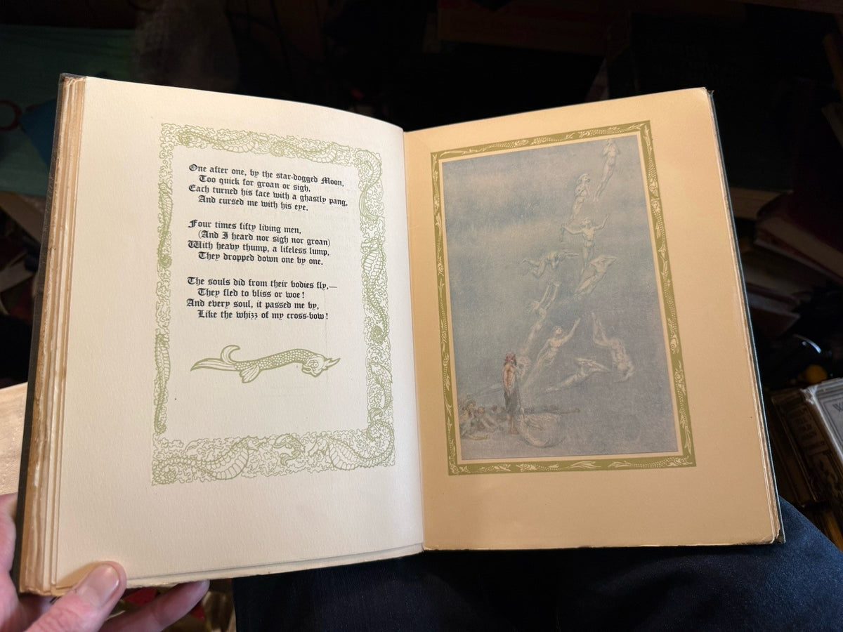 The Rime of the Ancient Mariner : Coleridge : 20 Mounted Plates by Willy Pogany