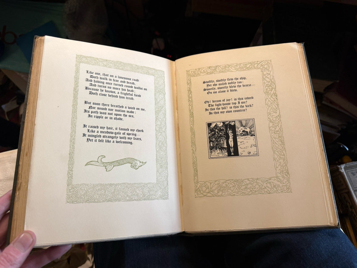 The Rime of the Ancient Mariner : Coleridge : 20 Mounted Plates by Willy Pogany