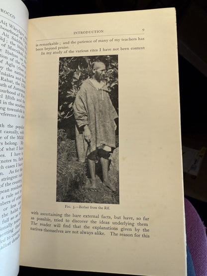 1926 Ritual and Belief in Morocco : Westermarck : Vol 1 : Historical Culture