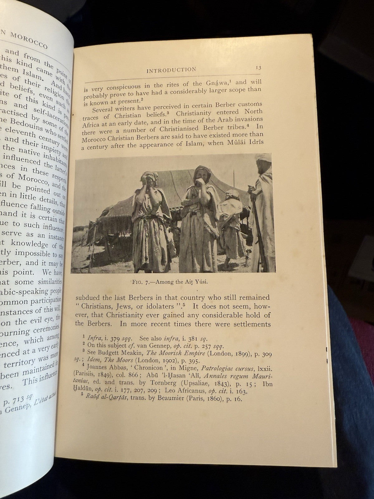1926 Ritual and Belief in Morocco : Westermarck : Vol 1 : Historical Culture
