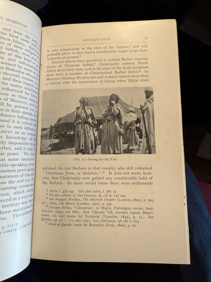 1926 Ritual and Belief in Morocco : Westermarck : Vol 1 : Historical Culture