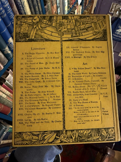 The Yellow Book (Volume 11) Oct 1896 Illustrated Quarterly : Charles Robinson