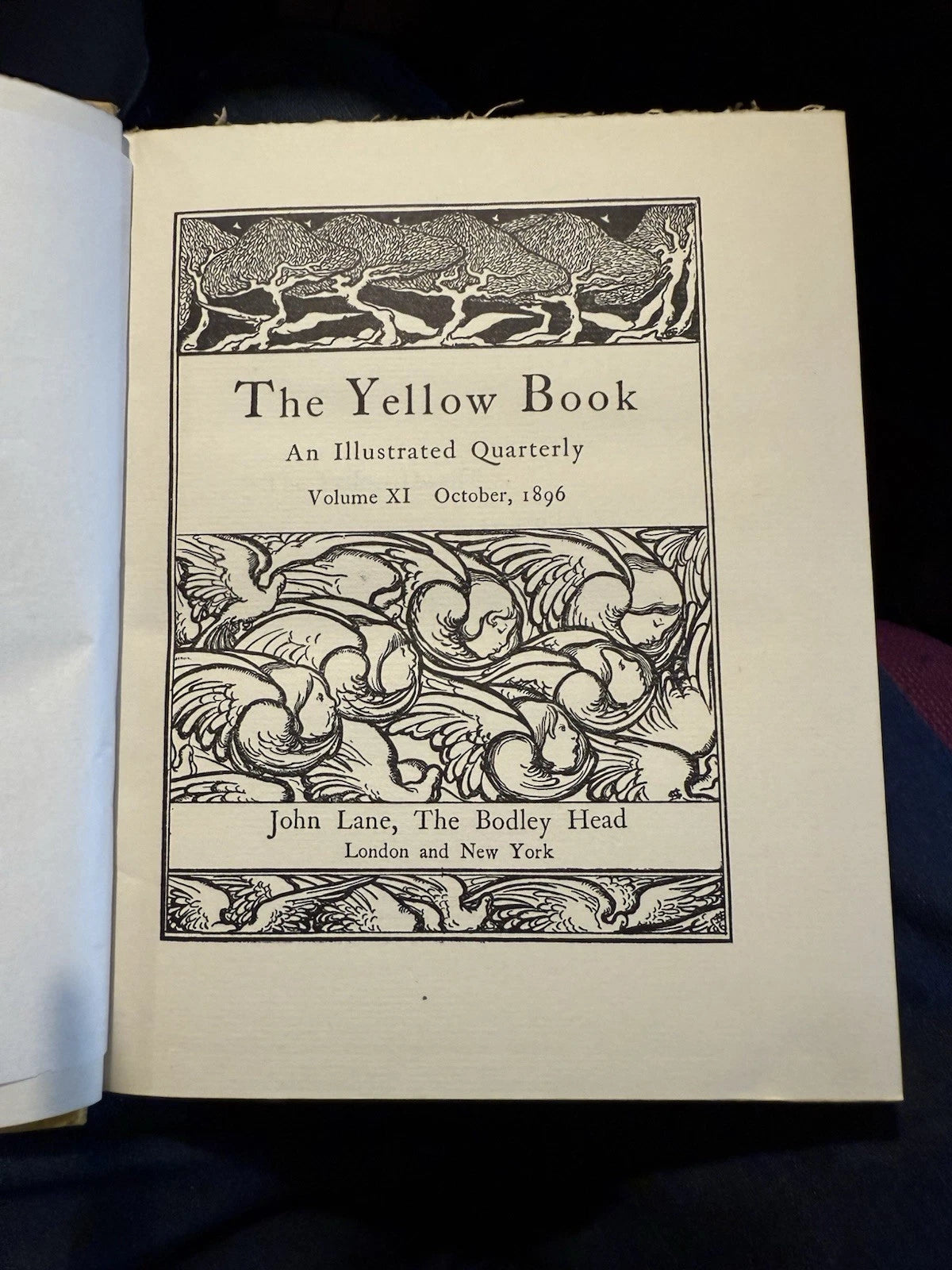The Yellow Book (Volume 11) Oct 1896 Illustrated Quarterly : Charles Robinson