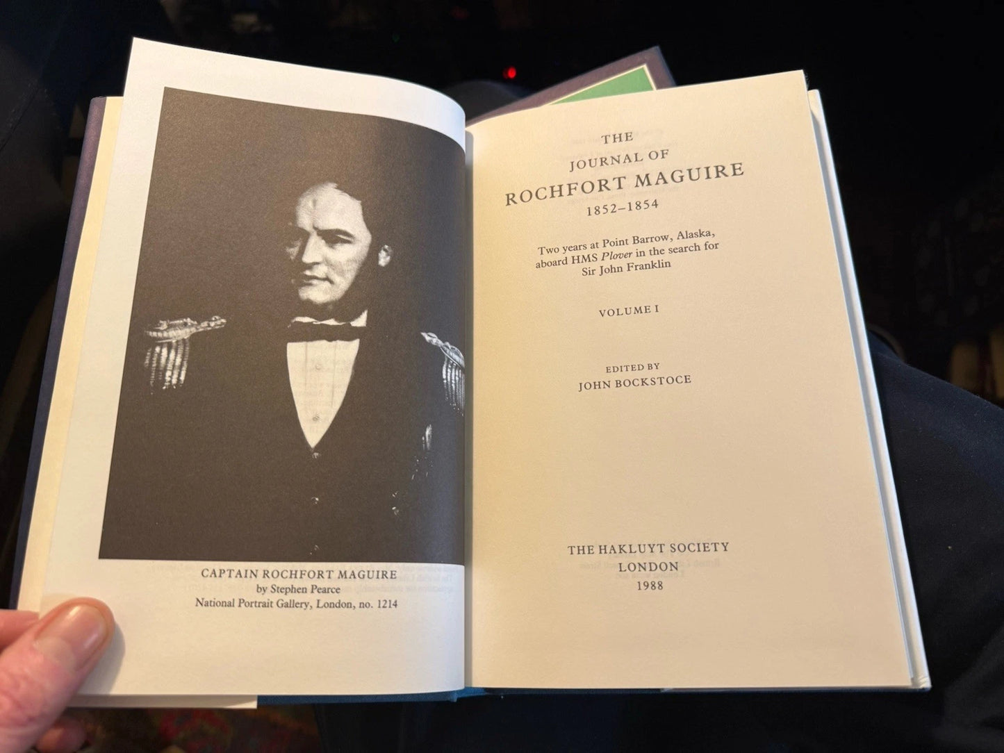 The Journal of Rochfort Maguire, 1852-1854 (2 Vols) Hakluyt Society