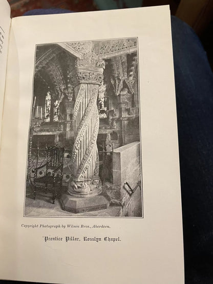 Illustrated Guide to Rosslyn Chapel & Castle, Hawthornden : Sinclair Family 1908