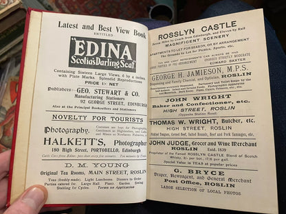 Illustrated Guide to Rosslyn Chapel & Castle, Hawthornden : Sinclair Family 1908