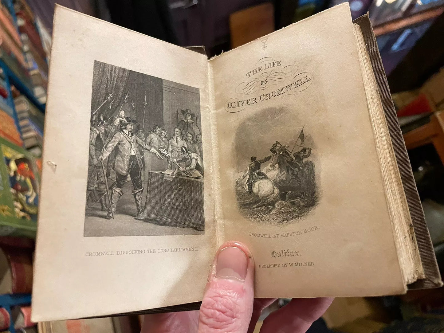 1846 The Very Interesting Life of the Famous Oliver Cromwell : Major Desborough