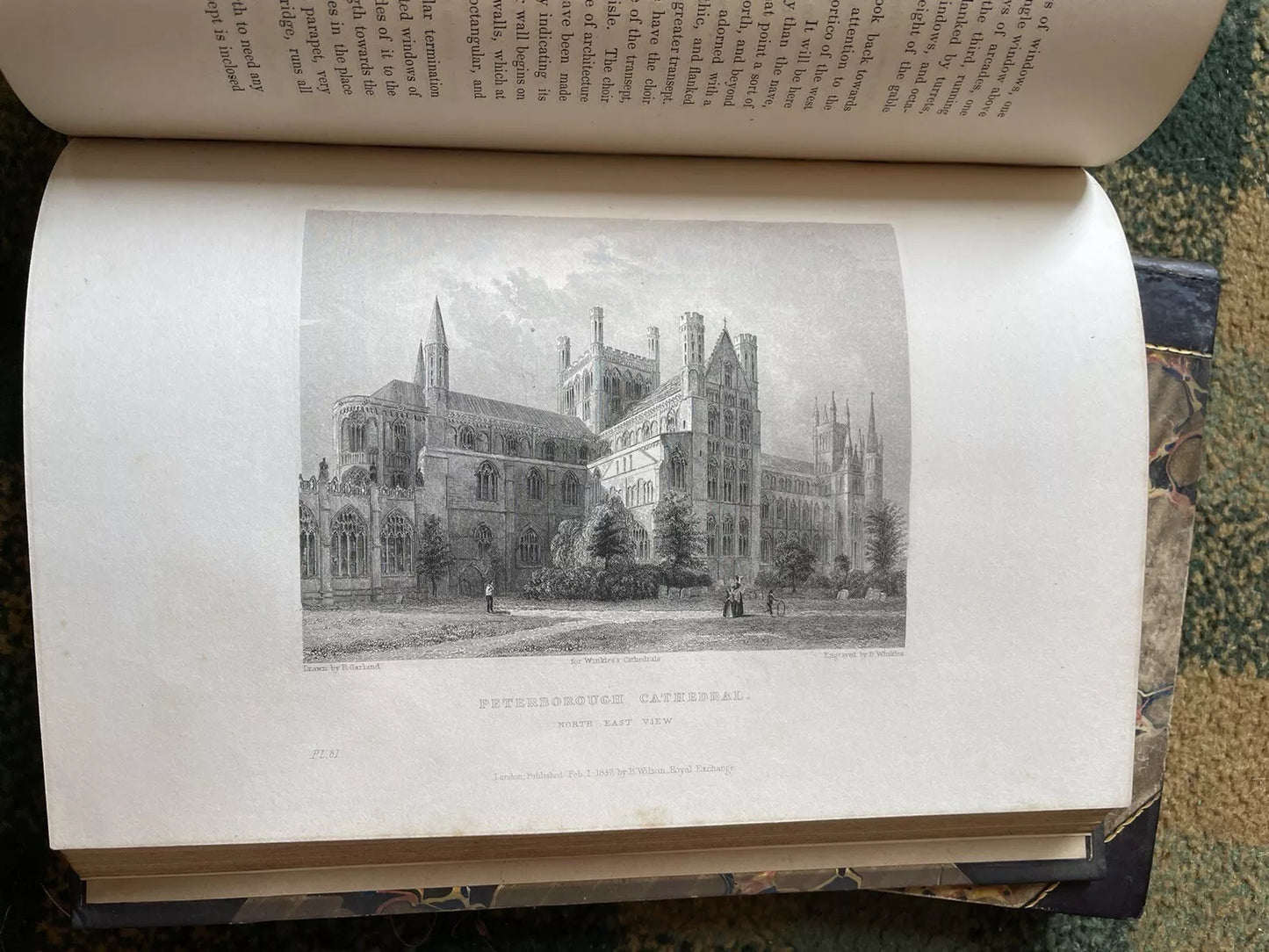 1836 Winkles' Architectural & Picturesque Illustrations of Cathedral Churches