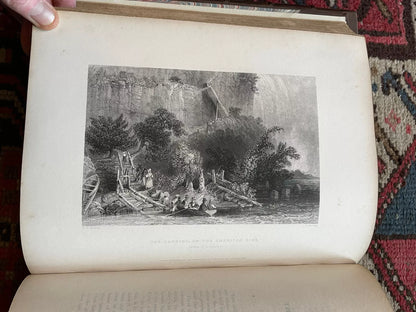 1840 American Scenery (2 Vols) 119 Engravings : Willis William & Bartlett 1st Ed