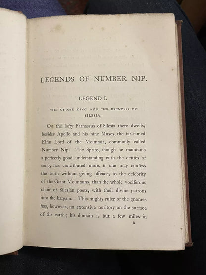 1864 Legends of Number Nip : Elves, Gnomes : Folklore : Scottish Fairy Tales