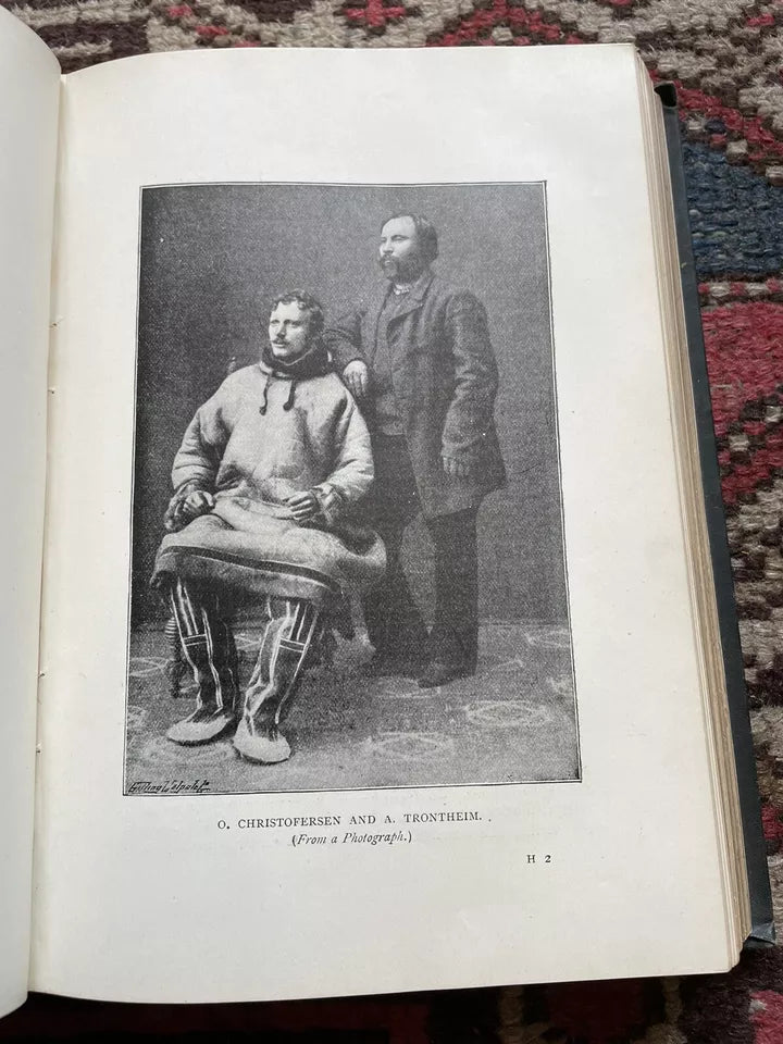 1898 Nansen's Farthest North (2 Vols) Polar Arctic Exploration : Illustrated