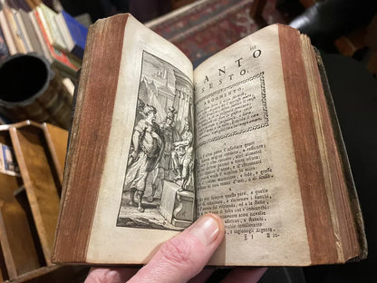 1737 Il Goffredo Poema Eroico del Signor Torquato Tasso : Italian Poetry