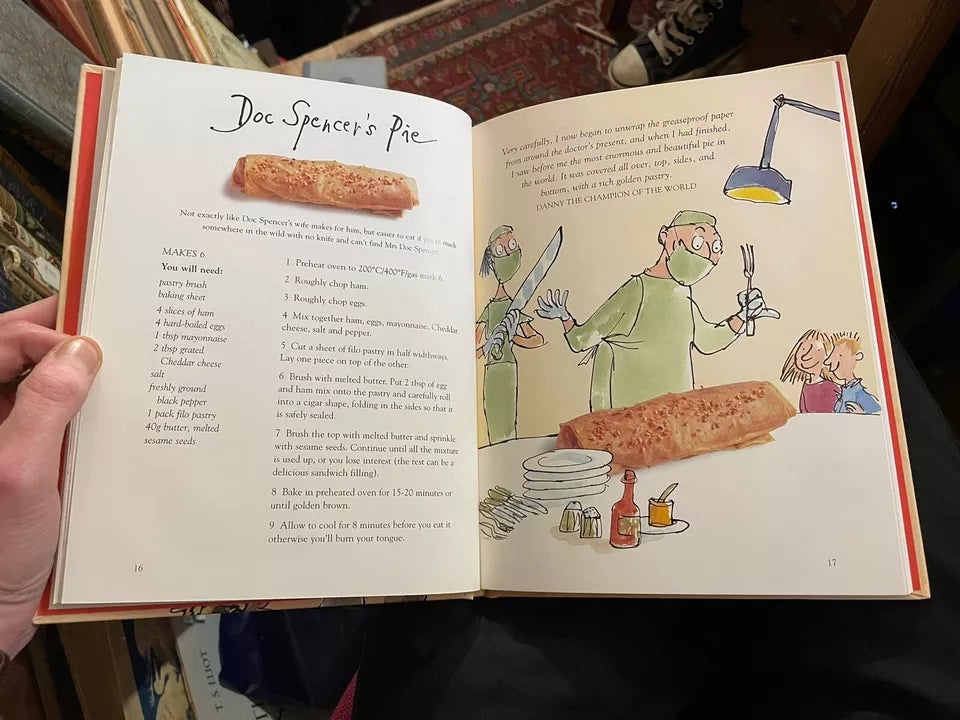 Roald Dahl : Even More Revolting Recipes : Signed by Quentin Blake 2001