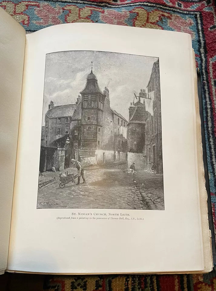 1897 Leith & its Antiquities (2 Vols) Campbell Irons : Edinburgh History