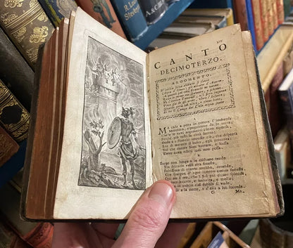 1737 Il Goffredo Poema Eroico del Signor Torquato Tasso : Italian Poetry