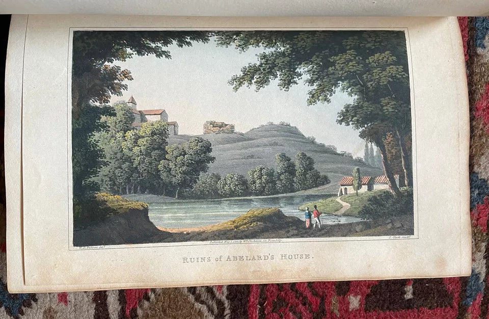 Visit to the Monastery of La Trappe in 1817 : Fellowes : Hand Coloured Plates