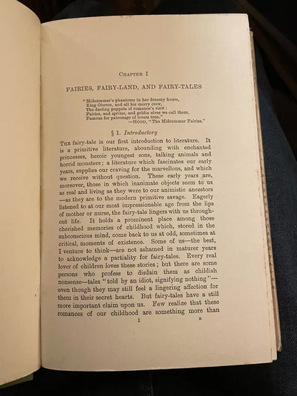 1924 The Folklore of Fairy-tale : Origins, Symbolism : Macloed Yearsley