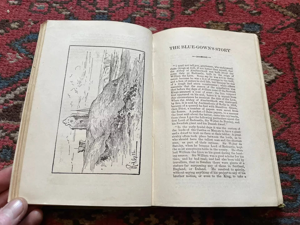 1891 Tales Legends & Traditions Of Forfarshire : Spectres : Swedish Giant & Dwar