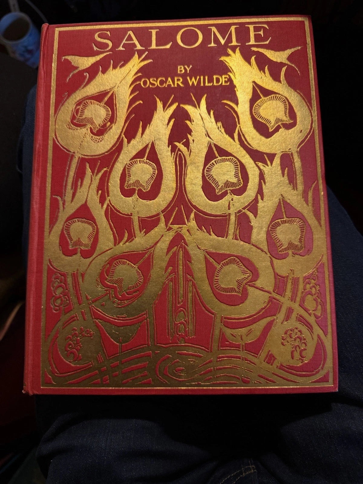1927 Oscar Wilde : Aubrey Beardsley : Salome : Decorative Gilt Binding