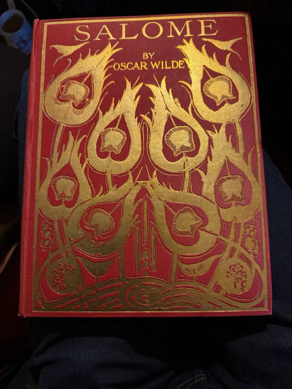 1927 Oscar Wilde : Aubrey Beardsley : Salome : Decorative Gilt Binding