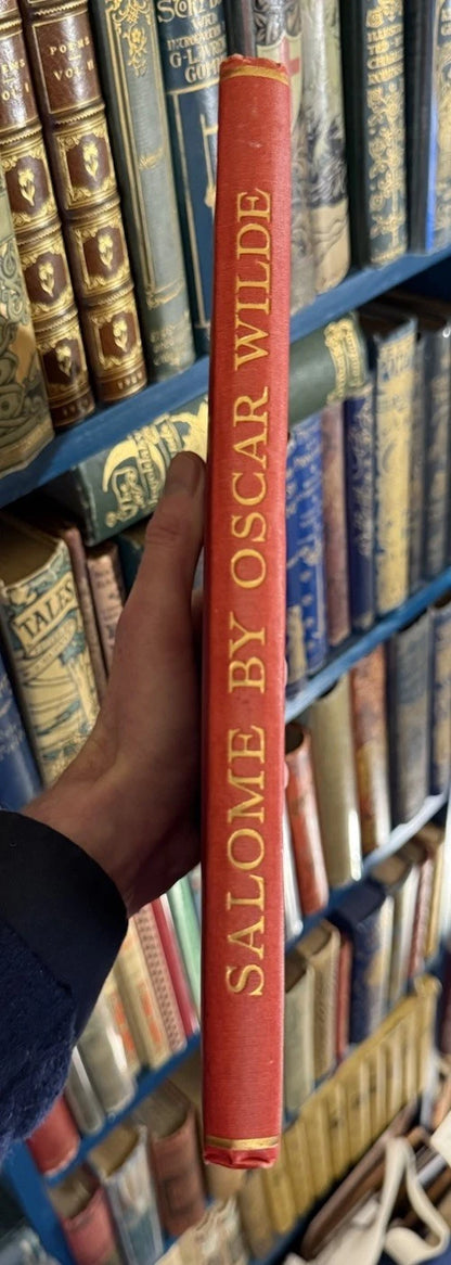 1927 Oscar Wilde : Aubrey Beardsley : Salome : Decorative Gilt Binding