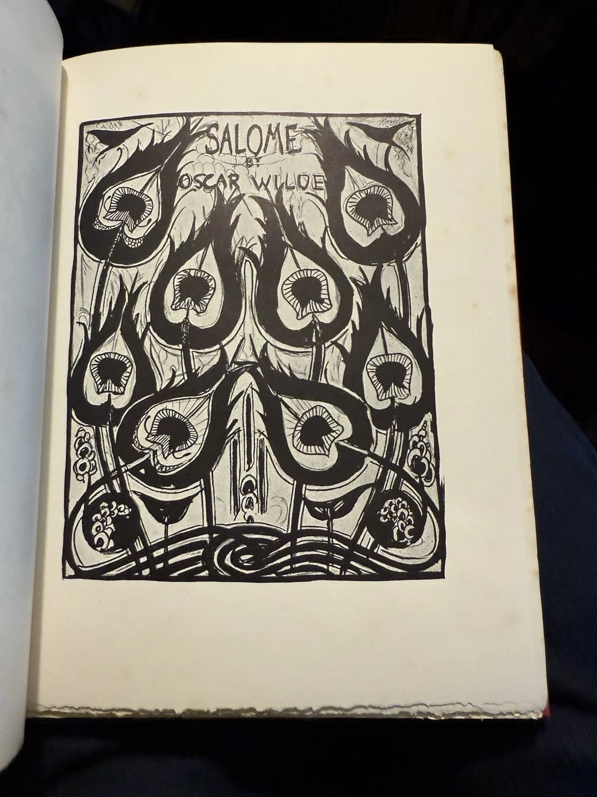 1927 Oscar Wilde : Aubrey Beardsley : Salome : Decorative Gilt Binding