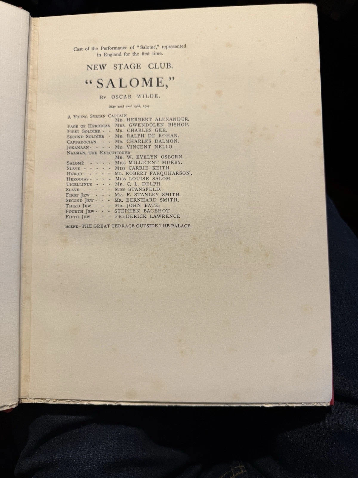1927 Oscar Wilde : Aubrey Beardsley : Salome : Decorative Gilt Binding