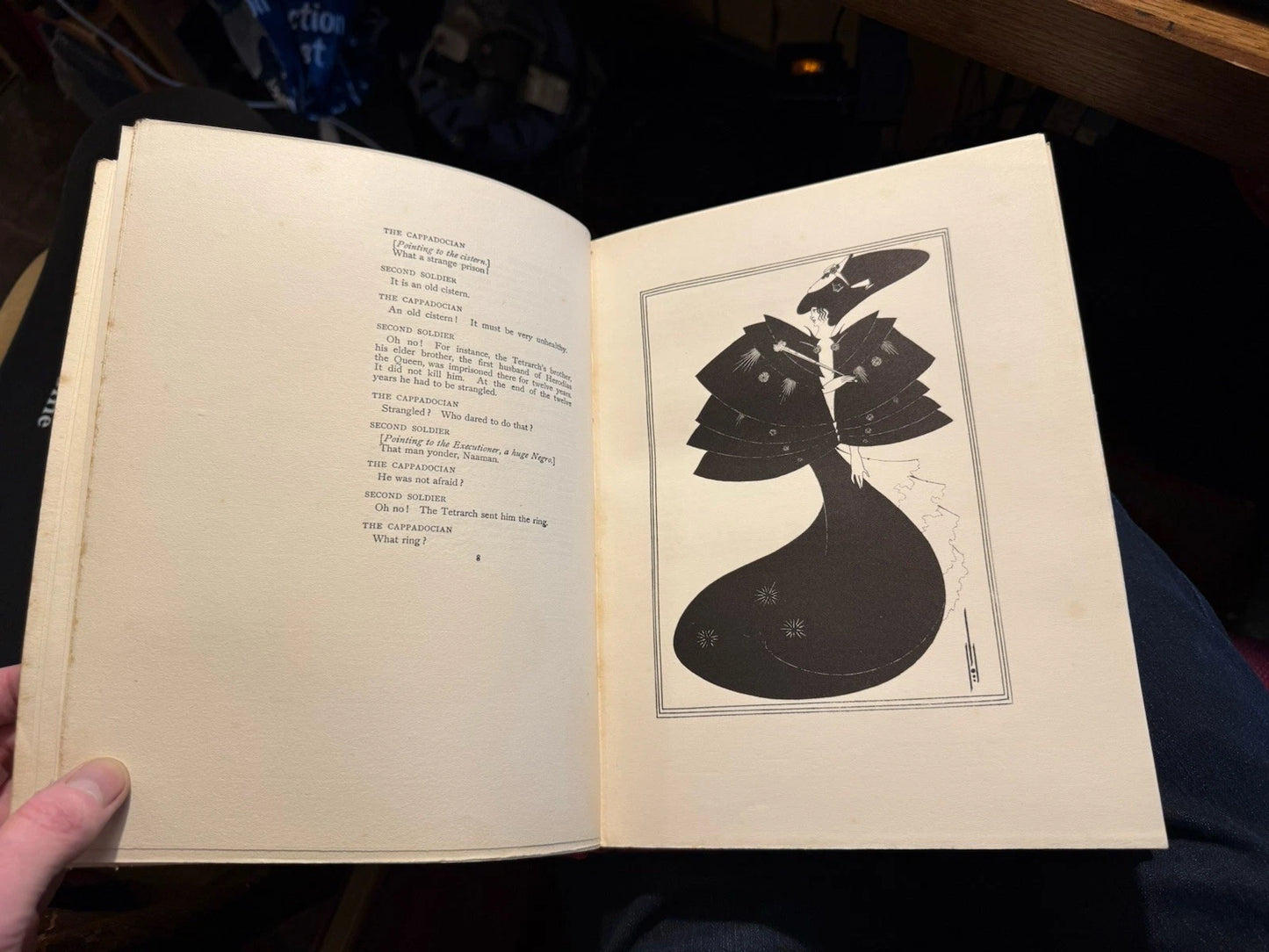 1927 Oscar Wilde : Aubrey Beardsley : Salome : Decorative Gilt Binding