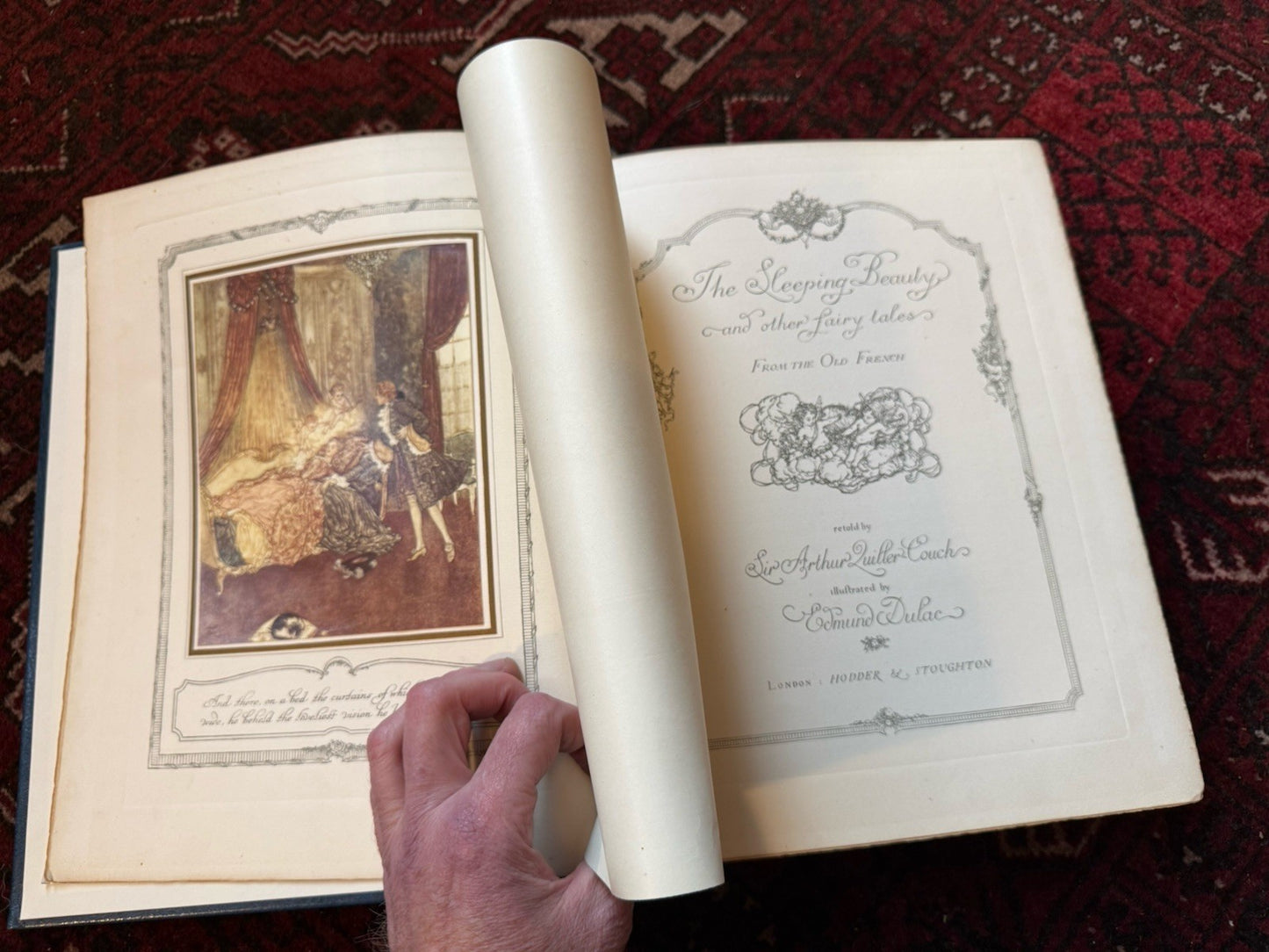 EDMUND DULAC The Sleeping Beauty and Other Fairy Tales : SIGNED LTD EDITION