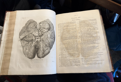1803 Schola Medicinae; New Universal History and School of Medicine : Rowley