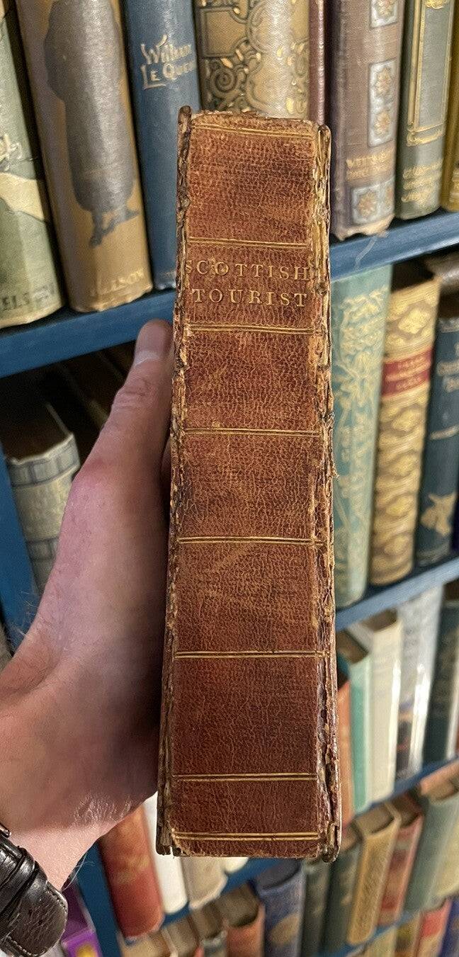 1830 The Scottish Tourist : Folding Maps & Engravings Scenery Scotland Guide