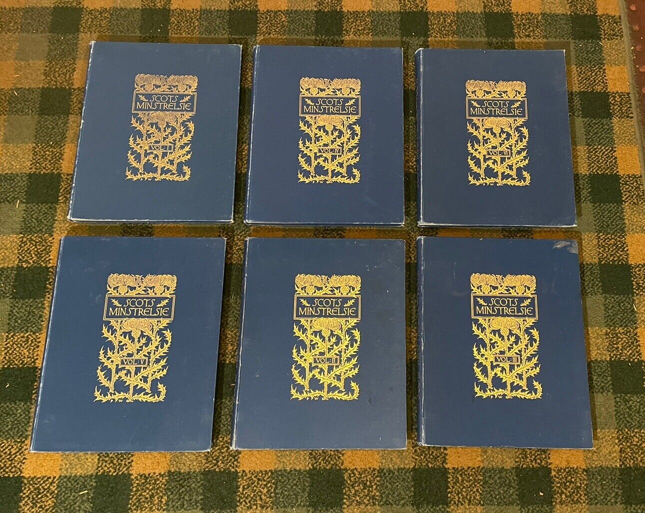 Scots Minstrelsie (6 Vols) Scottish Song Traditional Music Scotland John Grieg