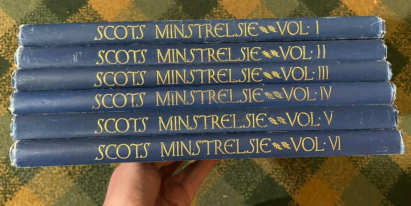 Scots Minstrelsie (6 Vols) Scottish Song Traditional Music Scotland John Grieg