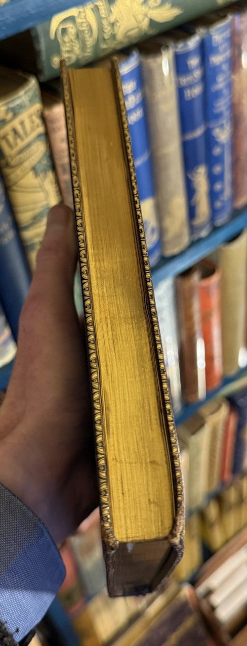 1823 Sir Walter Scott : Lay of the Last Minstrel : A Poem : Fine Leather Binding