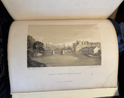 1851 Antiquities of Leith : Sculptured Stones of Leith : Edinburgh : Robertson