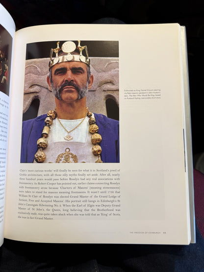 Sean Connery ( James Bond ) **ONLY SIGNED COPY** Being a Scot : Murray Grigor