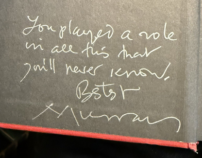 Sean Connery ( James Bond ) **ONLY SIGNED COPY** Being a Scot : Murray Grigor