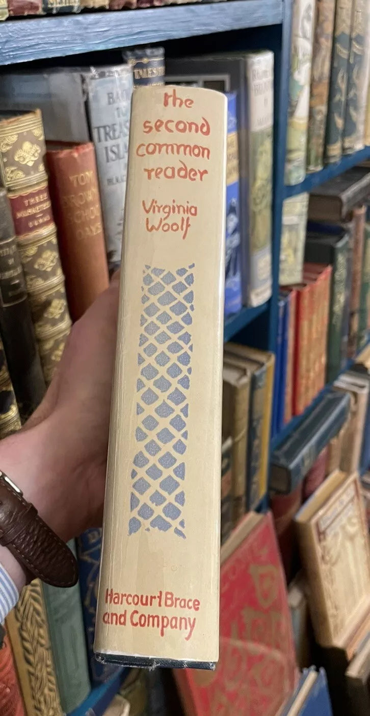 Virginia Woolf : The Second Common Reader : 1st/1st US Ed 1932 : A Fine Copy