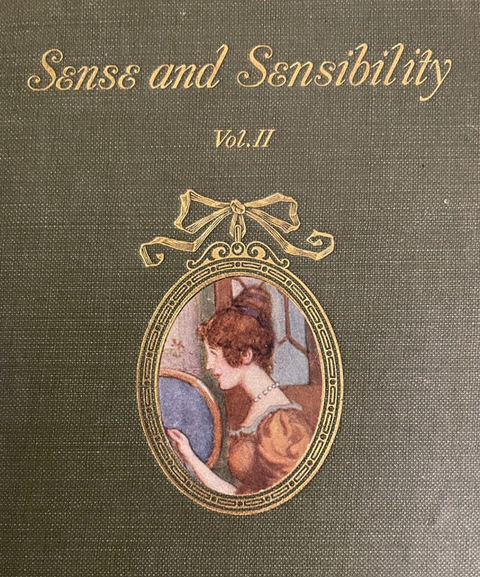 1908 Jane Austen : Sense and Sensibility (2 Volumes) Illus by A Wallis Mills