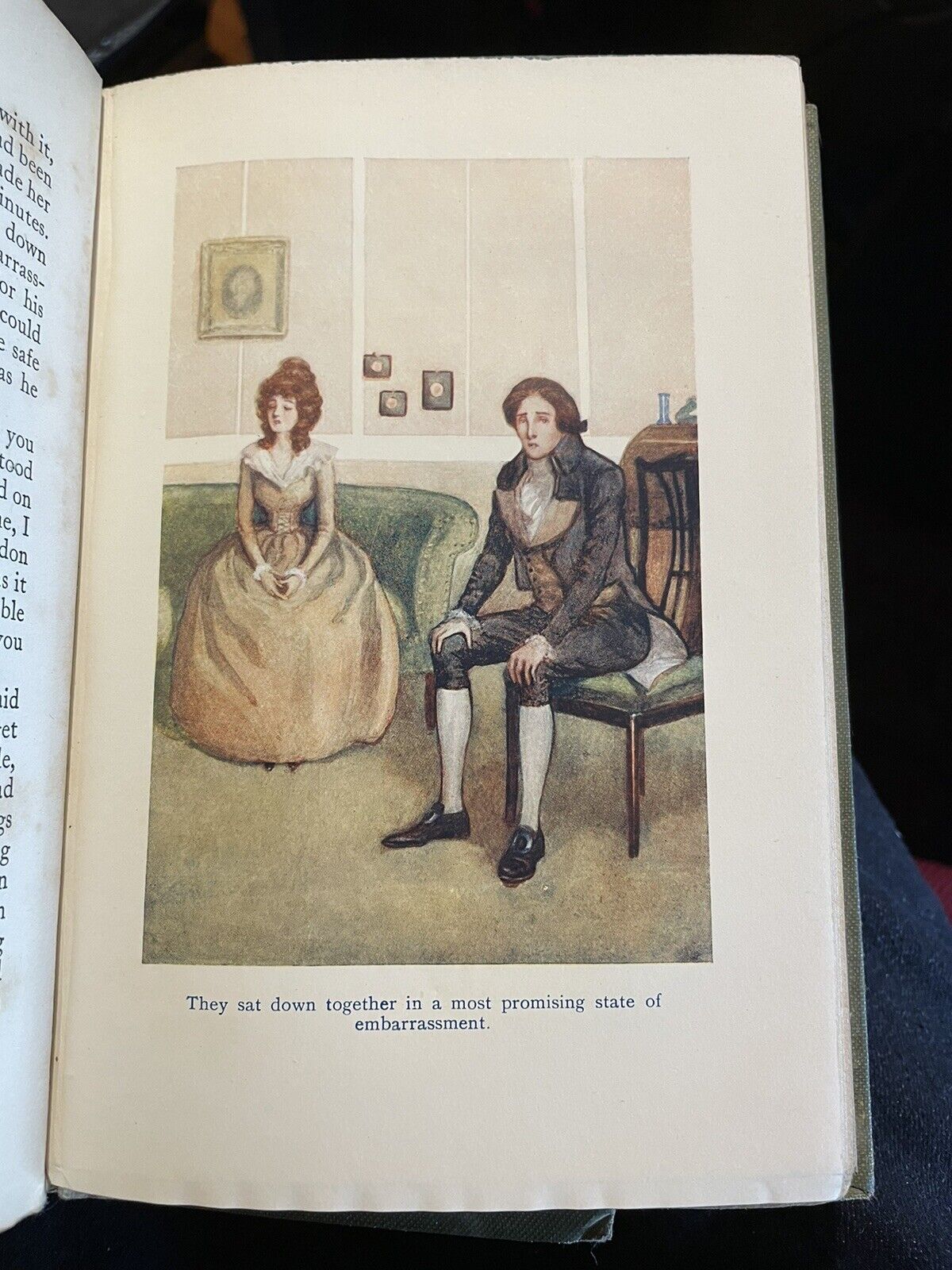 1908 Jane Austen : Sense and Sensibility (2 Volumes) Illus by A Wallis Mills