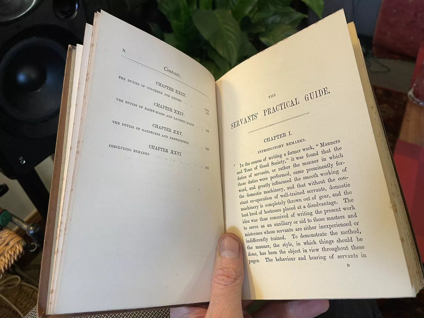 c1875 : The Servants Practical Guide : Duties & Rules : Household Management