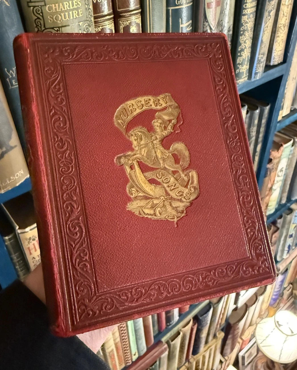 1844 Songs for the Nursery : David Robertson : Scottish Doric Children's Book