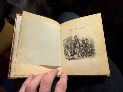1844 Songs for the Nursery : David Robertson : Scottish Doric Children's Book