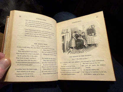 1844 Songs for the Nursery : David Robertson : Scottish Doric Children's Book