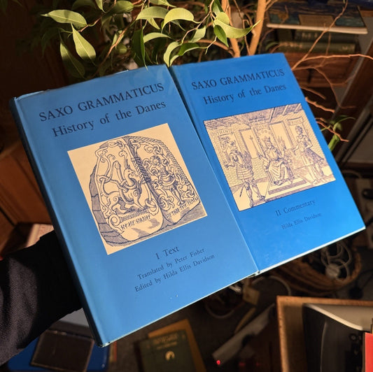 Saxo Grammaticus : History of the Danes (2 Vols) : Hilda Ellis Davidson 1979
