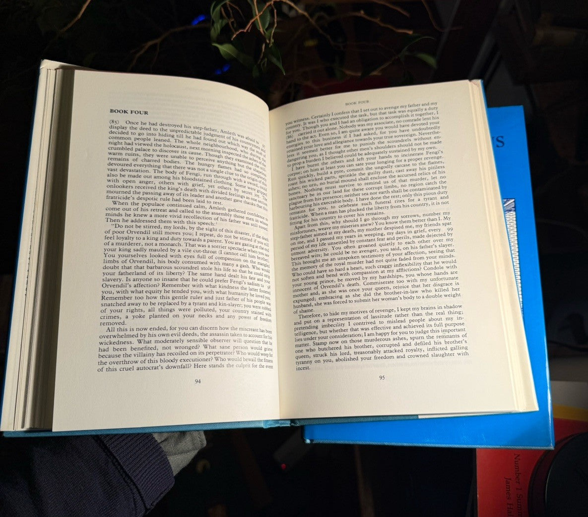 Saxo Grammaticus : History of the Danes (2 Vols) : Hilda Ellis Davidson 1979