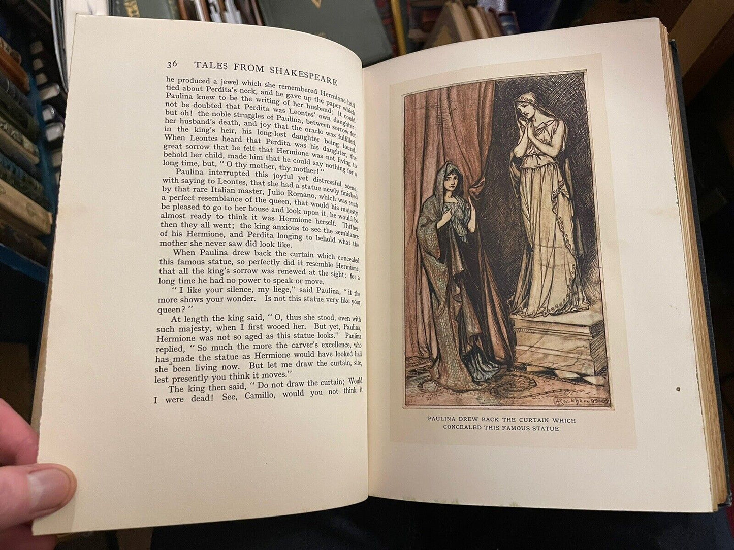 1909 Tales From Shakespeare : Arthur Rackham : Charles & Mary Lamb