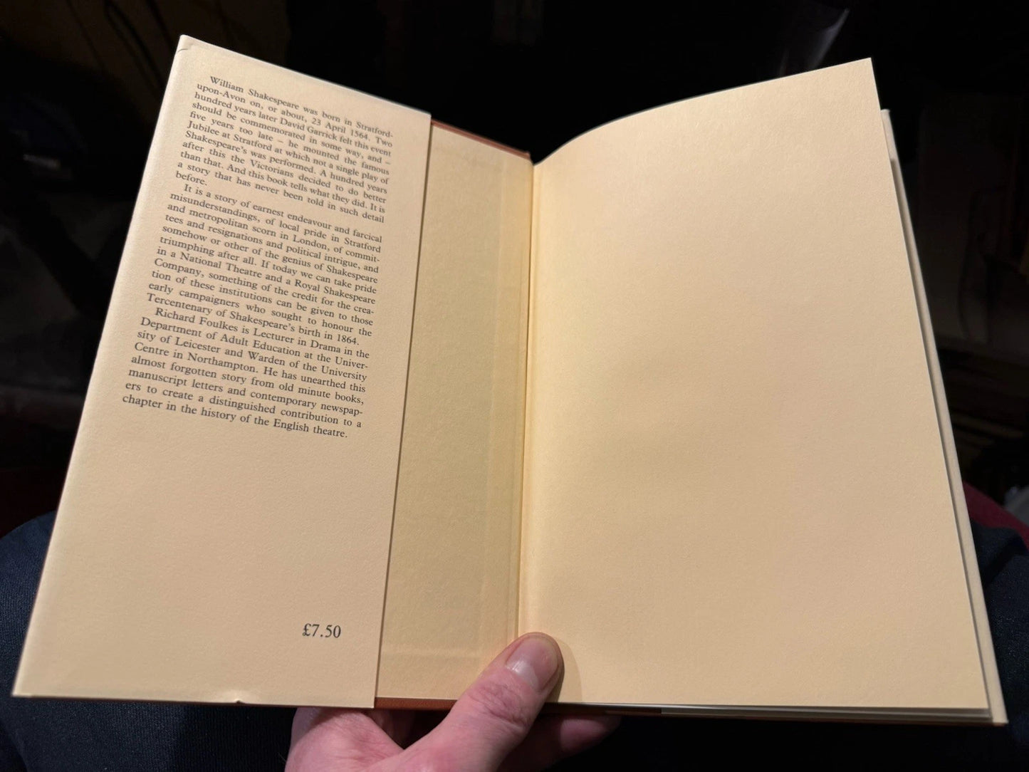 The Shakespeare Tercentenery of 1864 : Foulkes : Society for Theatre Research