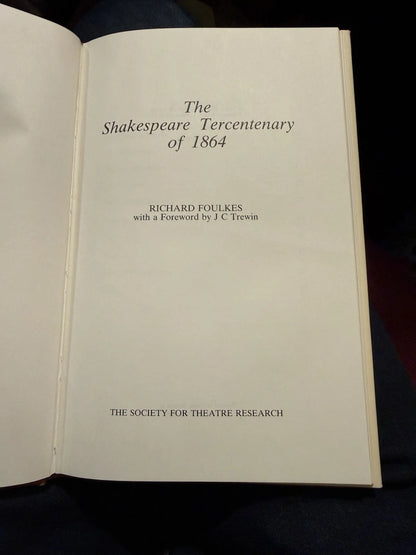 The Shakespeare Tercentenery of 1864 : Foulkes : Society for Theatre Research